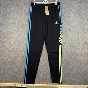 Adidas Aeroready Tiro 19 Soccer Training Pants GH6866 Black Rainbow XL NWT 043
